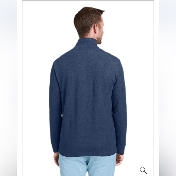 Men’s Vineyard Vines Blue Blazer 1/2 Zip Medium Weight Pullover. Size XXL - Picture 2 of 9